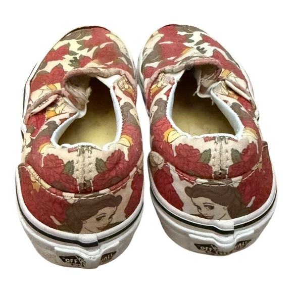 Vans Disney Princess Belle Beauty and The Beast Slip-On Shoes - Picture 3 of 7